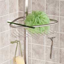 Interdesign Forma Teleskop Duschregal Mit Handtuchhalter Und Haken Hochwertige Duschablage Ohne Bohren Vierfacher Duschkorb Duschablage Duschregal Dusche