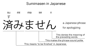 Suimasen and Sumimasen: Japanese phrases for apologizing