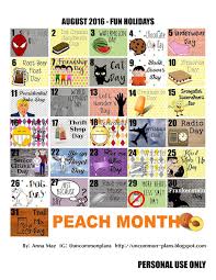 Christian, catholic, jewish & muslim. Free Printable Fun August Holidays August Holidays Wacky Holidays Silly Holidays