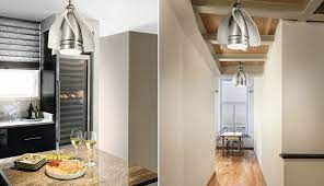 Is there a way to hang a fan and a separate light? Kichler Pendant Lamp Doubles As A Fan For Confined Spaces