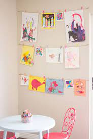 The Simplest Way To Display Your Kids Art Art Wall Kids Displaying Kids Artwork Art Display Kids