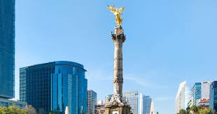 To 2:00 p.m., the most beautiful avenue in mexico city is closed to traffic. Curiosidades Sobre El Angel De La Independencia Blog Kimikolor