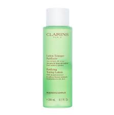 Nước hoa hồng cho da hỗn hợp và da dầu Clarins Toning Lotion