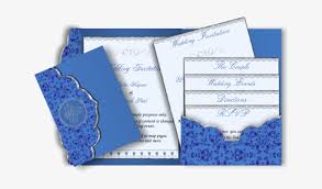 Sample wording formats or styles for wedding cards, receptions and other ceremonies. Pocket Style Email Indian Wedding Invitation Card Blue Wedding Cards Design Transparent Png 670x426 Free Download On Nicepng