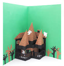 Would you like to live in a house with beautiful scenery. How To Make A Halloween Pop Up Card