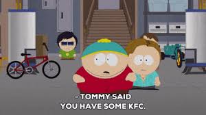 The only way to eat kfc. Eric Cartman Gif By South Park