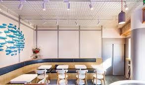 Studio Doho Designs A Contemporary Eatery Reflecting Hawaiian Origins In Shanghai Restaurant Decor Interior Renovation Interior