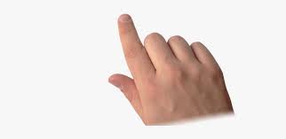 It is located between the first and third digits, between the thumb and the middle finger. Index Finger Png Transparent Png Kindpng