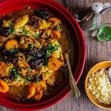 Chicken Date Apricot Tagine Recipe Yummly Recipe Tagine Recipes Tagine Recipes Chicken Tagine