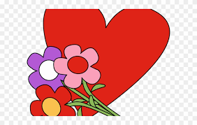 Download Valentines Day Clipart Monster Clipart Flowers And Hearts Png Download 505782 Pinclipart