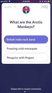 That yusupov remains ceo, but declined to answer questions about its new owners. Do Any Of You Play Hq Trivia One Of The Questions Was Way Too Easy Tonight R Arcticmonkeys