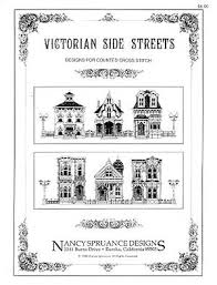 The name is derived from the french term crochet, meaning 'small hook'. Nancy Spruance Designs Victorian Side Streets Cross Stitch Pattern 123stitch