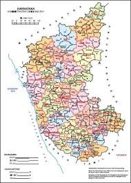 Detailed road map of karnataka this page shows the location of karnataka, india on a detailed road map. Karnataka Taluk Map Karnataka District Map Census 2011 Vlist In