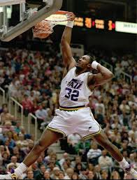 Karl Malone Of The Utah Jazz Karl Malone Jazz Basketball