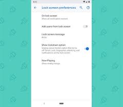 Receiver by this service which will listen for action_user_present intent (screen unlock event). A Hidden Android Pie Security Setting Everyone Should Enable Computerworld