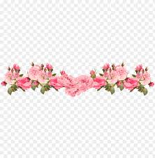 Are you searching for leaves png images or vector? Ink Rose Clipart Rose Border 20 Vintage Flower Border Png Image With Transparent Background Toppng