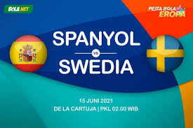 Striker spanyol, rodrigo berselebrasi usai mencetak gol ke gawang swedia pada pertandingan grup f piala eropa 2020 di friends arena. Dboogdpk7owq0m