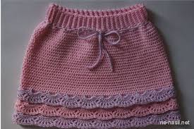 Orgu Etekler Kiz Cocuklarina Cok Yakisir Kiz Anneleri Babaanneleri Hemen En Guzel Orgulerden Kiz Cocuklari Tig Isi Elbiseler Bebek Etek Baby Knitting Patterns