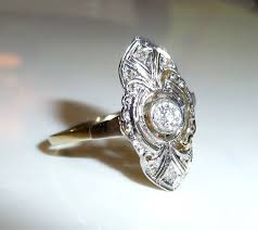 Art Deco Ring In 585 14 Kt Und Platin Mit Ca 0 20 Ct Catawiki Последние твиты от art decorating (@art_decorating).