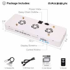 7 best maxsisun grow lights review. Maxsisun Led Review Mt450 Timer Control 450w Full Spectrum Grow Light Review Led Plant Lights