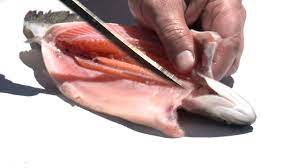 How To Debone Trout Youtube