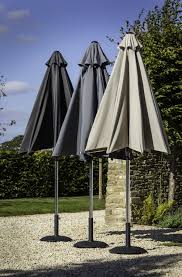 Red wine, dark green, khaki, light grey, dark gray and black metal ribs: Hartman Hartman Luxury 3x2m Rectangular Parasol Dark Grey Parasols Garden Furniture The Garden Furniture Company