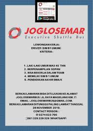 Bisnis kami dimulai dari perdagangan berbagai jenis peralatan umum / atk / it / meubel / sandang, ekspor / impor produk kebutuhan harian, sampai. Lowongan Pekerjaan Di Joglosemar Berita Tugu Pusat Berita Terupdate Dari Kotamu