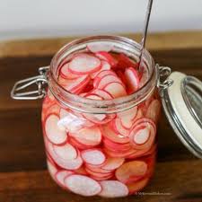 Korean Style Pink Radish Pickles Recipe Pickling Recipes Korean Kitchen Food