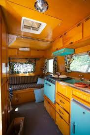 1957 Red Dale Vintage Camper Interior Vintage Trailer Interior Camper Interior