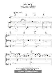 Get Away Jessie J By J Cornish Steve Mac W A Hector On Musicaneo Jessie J Jessie Sheet Music