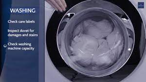 Washing Instructions: Wash And Dry The Down Duvet Properly. - Youtube