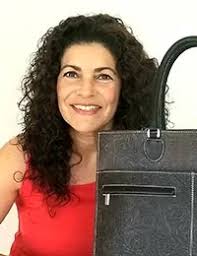 Brown Leather Card Wallet with Two Compartments