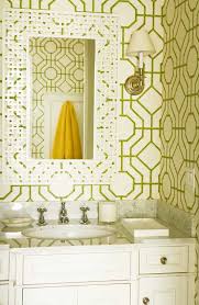 The right bathroom wallpaper can totally transform a functional room into a pretty retreat. Lust Worthy Statement Bathroom Wallpapers