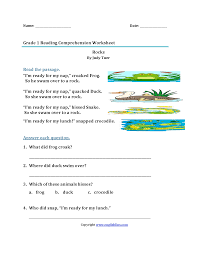 First grade reading worksheets and printables our first grade reading worksheets help young readers work on essential early reading skills. Reading Worksheets First Grade Reading Worksheets