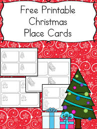 If you're throwing a big dinner party to celebrate christmas, we suggest you organize the seating by laying out some decorative place cards and make sure everyone has a special place at the table. Free Printable Christmas Place Cards Have The Kids Help