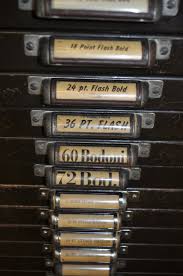 Letterpress Type Cabinet Bodoni Highway Press Jacksonville Fl Letterpress Type Letterpress Hand Lettering