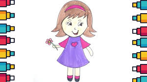 How to draw a monkey step by step. Girl Easy Draw For Kids Novocom Top