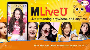 Mlive Mod Apk Unlock Room Download Latest Version V2 3 4 2 Buka Room Yang Sebelumnya Tidak Bisa Dibuka Untuk Menikmati Live St Aplikasi Aplikasi Web Belajar
