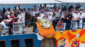 Marina conmemora tercer aniversario del huracán 