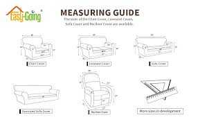 Easy Going 2 Pieces Microfiber Stretch Couch Slipcover Spandex Soft Fitted Sofa Couch Cover Washable Furniture Protector With Elastic Bottom