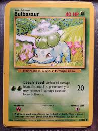 Wizards of the coast pokemon base set expansion card as pictured and listed. How To Value Your Pokemon Cards Pokemon Bulbasaur Old Pokemon Cards Pokemon Cards