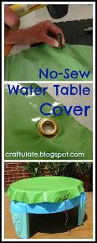 Craftulate No Sew Water Table Cover Tutorial Water Table Kids Outdoor Play Kids Learning Activities