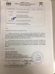 20 6 2019 Surat Penghargaan Daripada Jabatan Kecemasan Trauma Hospital Melaka Facebook