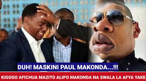DUH! MASKINI PAUL MAKONDA.., KIGOGO AFICHUA MAZITO ALIPO MAKONDA NA SWALA  LA AFYA YAKE