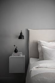 An All Grey Apartment That S Full Of Style Minimalist Bedroom Design Bedroom Night Stands Home Decor Bedroom