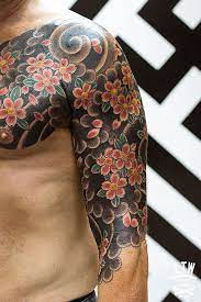 Sakura Por Pera Vidal Japanese Tattoo Japanese Tattoos For Men Japanese Sleeve Tattoos