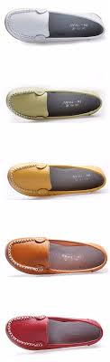Casual Soft Sole Pure Color Slip On Flat Shoes Loafers Dress Shoes Womens Dress Shoe Bag Loafer Shoes