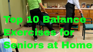 top 10 balance exercises for seniors at