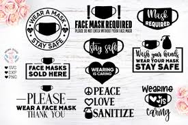 Download Wear A Face Mask Quotes Bundle Graphic By Graphichousedesign Creative Fabrica Yellowimages Mockups