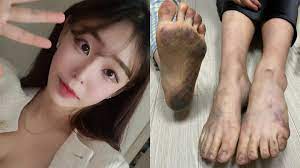 Korean bj foot